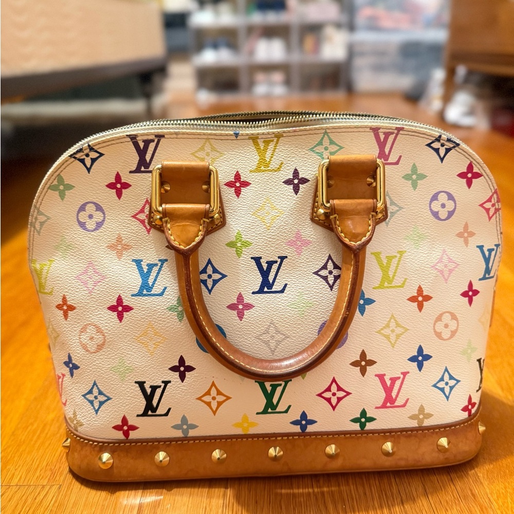 Louis Vuitton Colorful Monogram Satchel